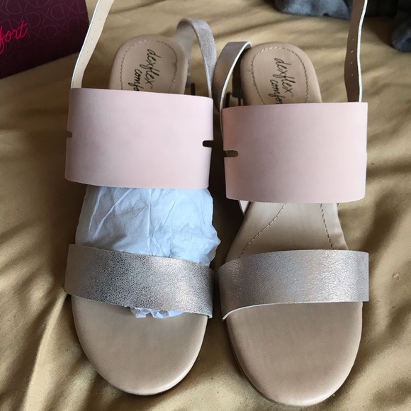 Dexflex comfort sandal wedges - Picture 6 of 8